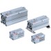 Compact Cylinder with Lock CLQ/CDLQ